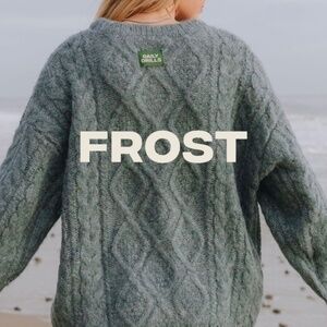 Daily Drills Oversized Knit Frost